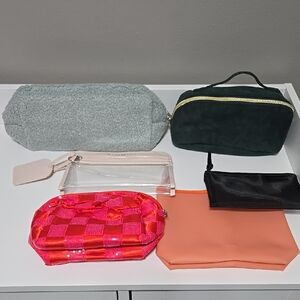 Makeup Cosmetic Bags 6 Pc